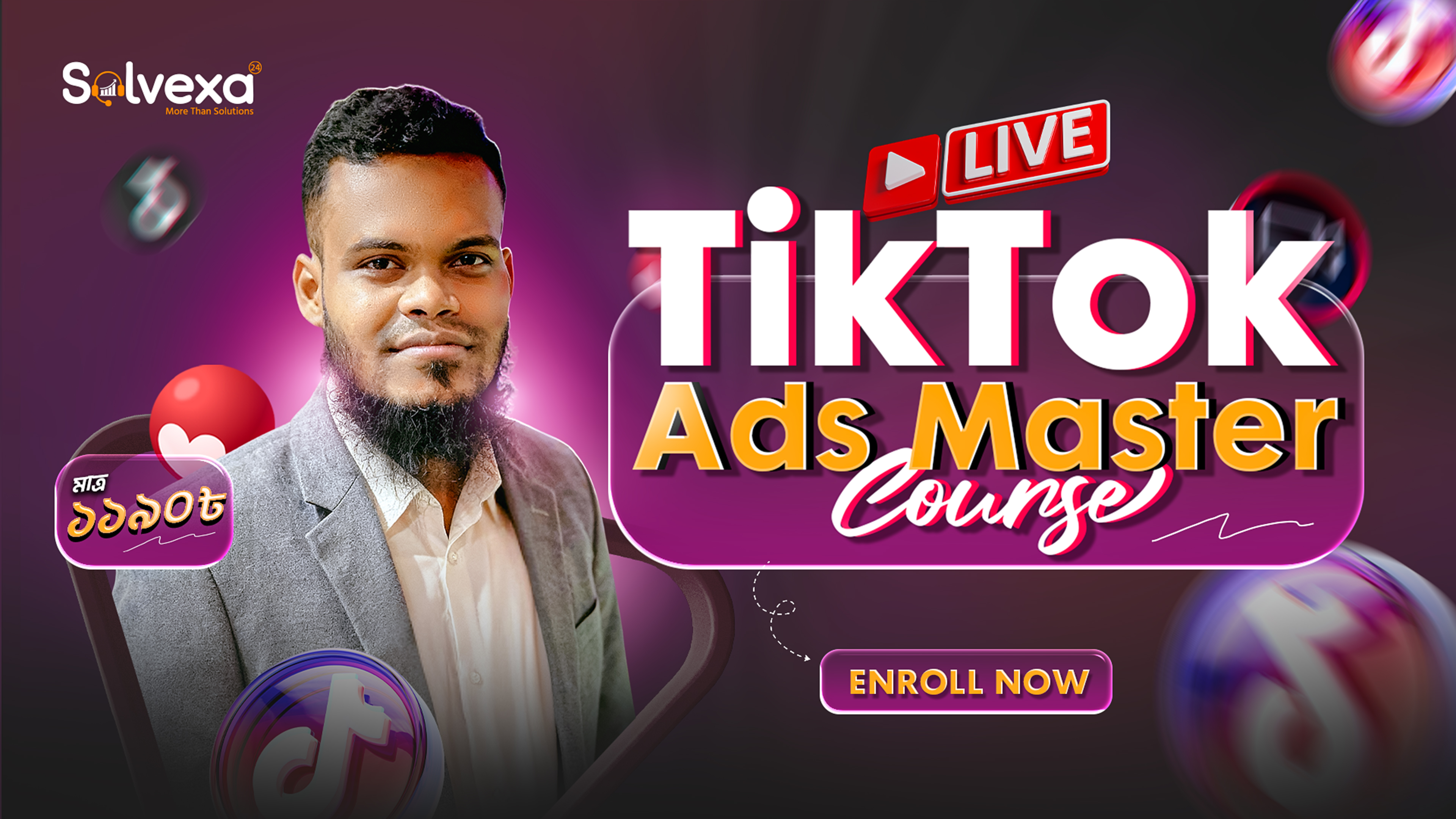 Live TikTok Ads Master Course